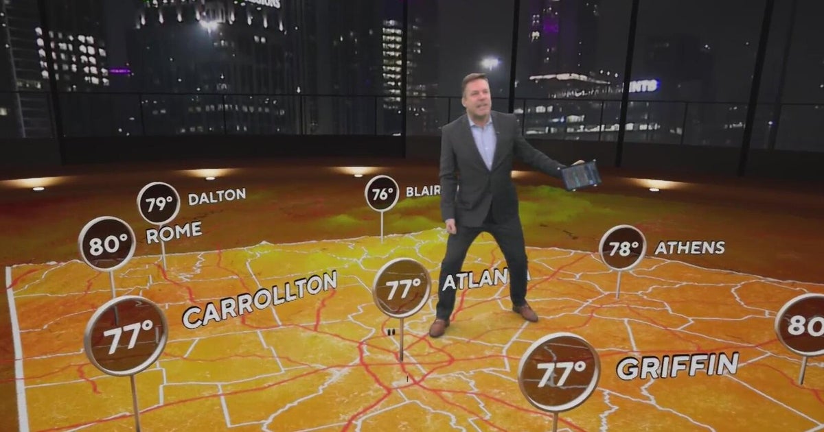 Atlanta forecast: Sunny week, tropical system may bring weekend rain – CBS News