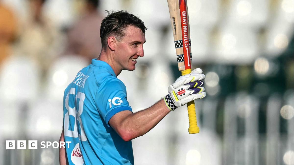 Brilliant Brook hits England's first 200 in an ODI