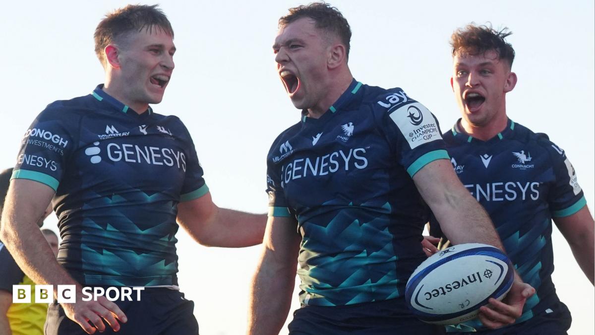 Seven-try Connacht beat Saracens in Champions Cup