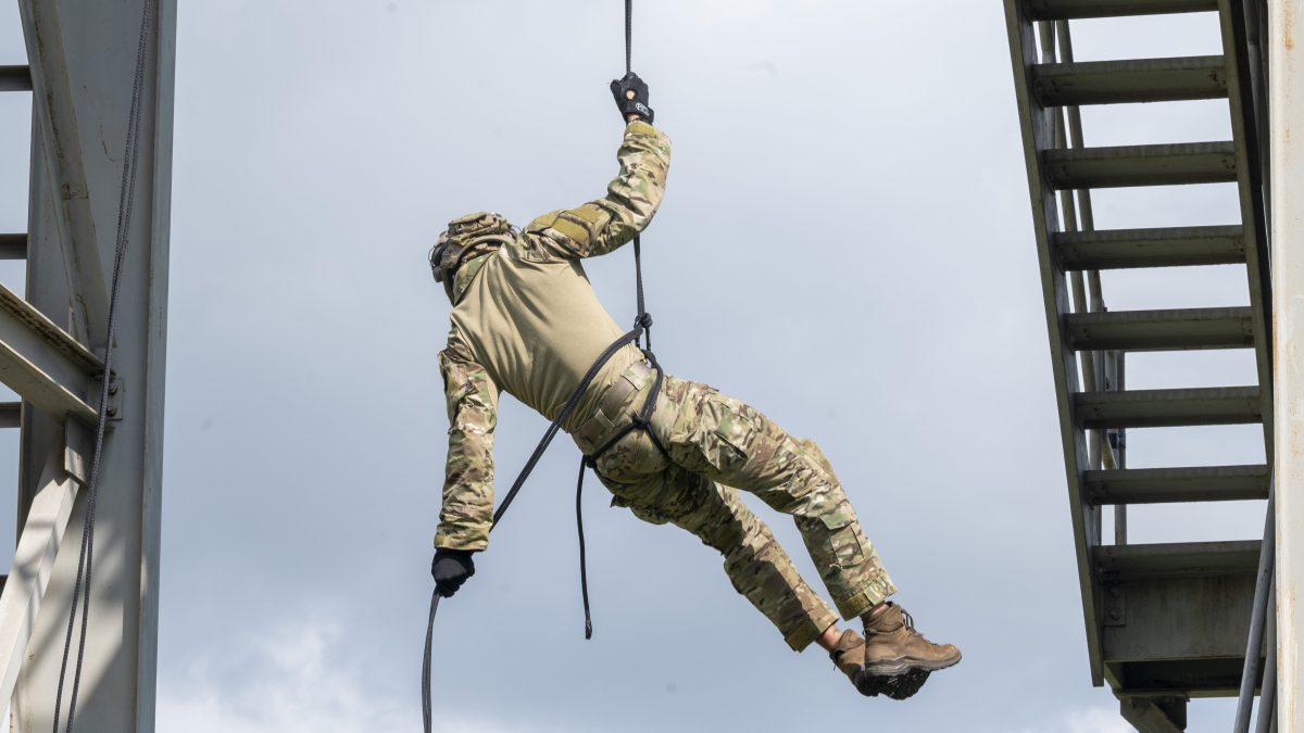 Air Force suspends rappelling events for special ops training unit after fatal fall
