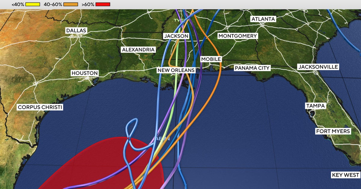 Storm brewing off Mexico could impact Gulf Coast as hurricane this weekend