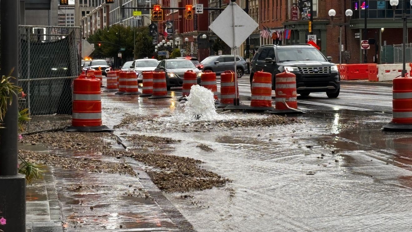 Water main break in Downtown Columbus may disrupt service to businesses in the area – WSYX