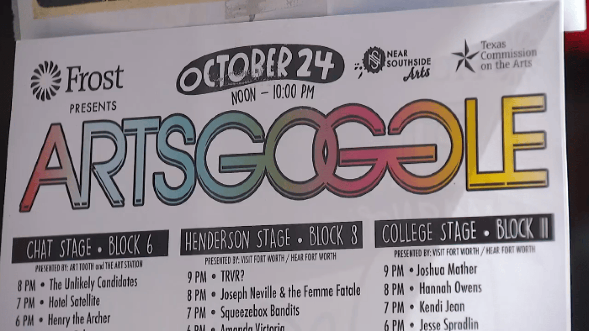 Fort Worth's ArtsGoggle festival to go on hiatus amid Magnolia Avenue construction – NBC 5 Dallas-Fort Worth