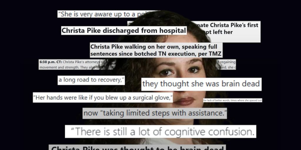 Here’s a timeline of Christa Pike’s recovery from her botched TN execution – WSMV