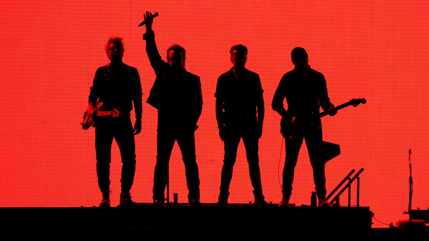 U2 to Headline Halftime Show on Netflix’s Thanksgiving Eve NFL Game
