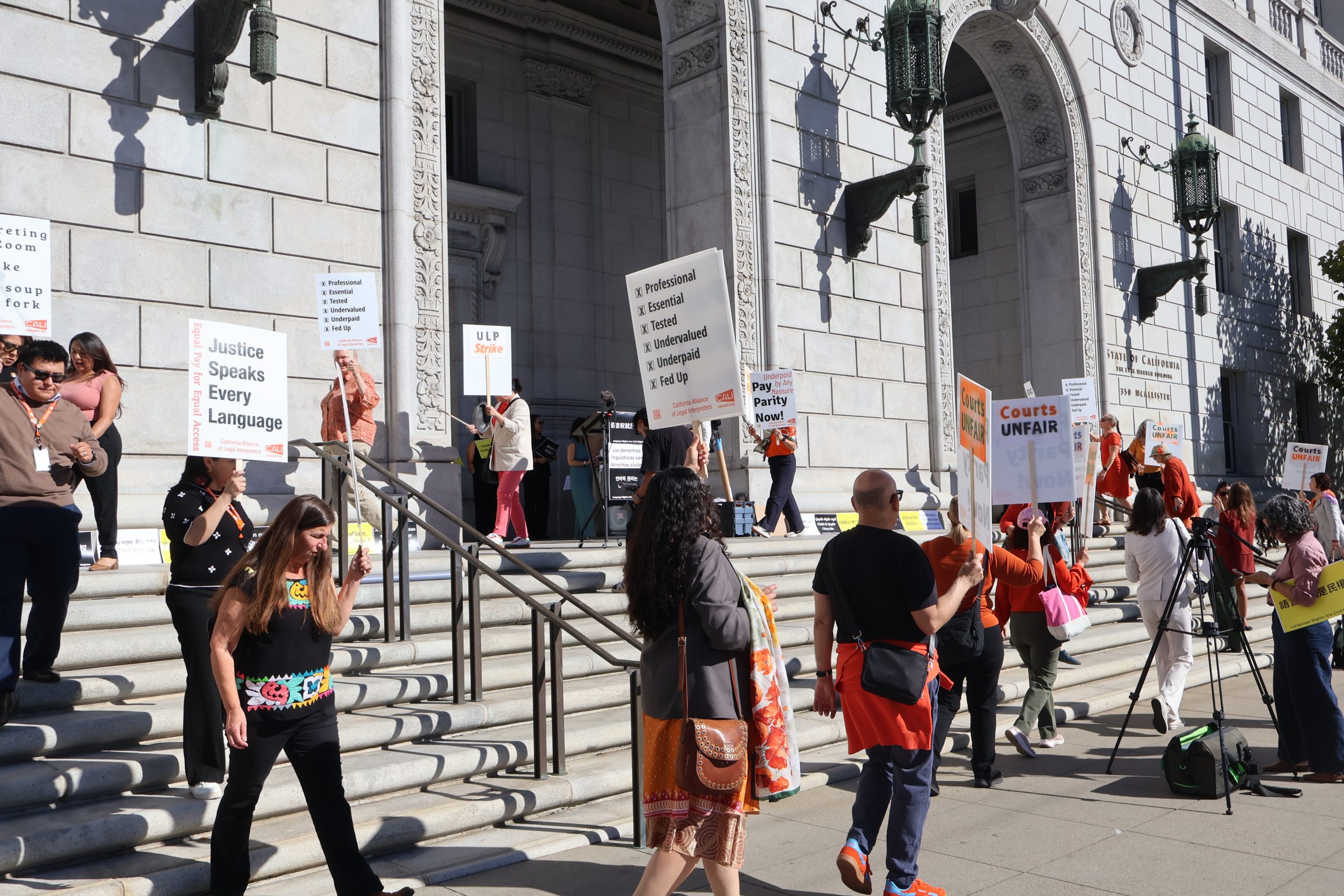 S.F. court interpreters walk out today over ‘unfair labor practices’ – Mission Local