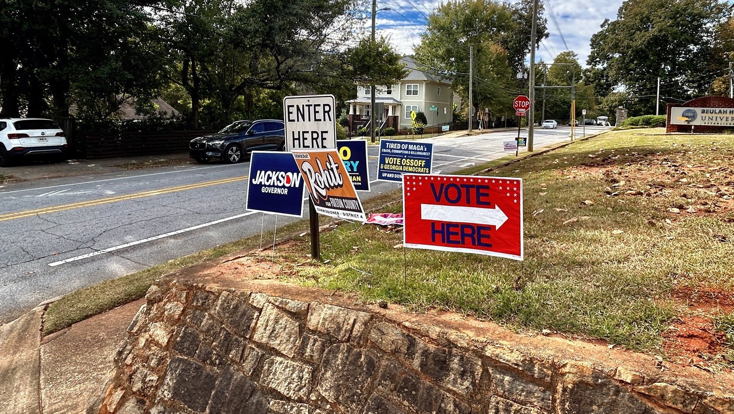 Georgia breaks record for early voting in a midterm election – WABE