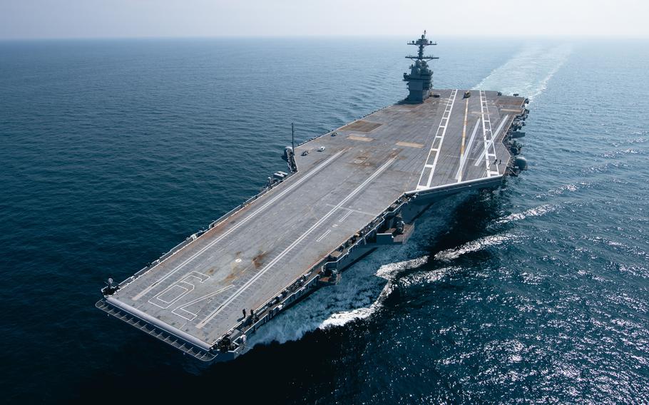 Sailor accused of killing shipmate on carrier waives preliminary hearing