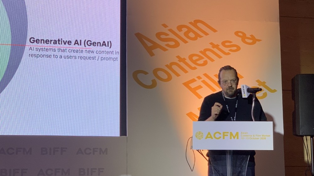 Generative AI Still Needs Artists’ Judgment, Says Netflix’s Eyeline GenFX Chief James Rustad at Busan
