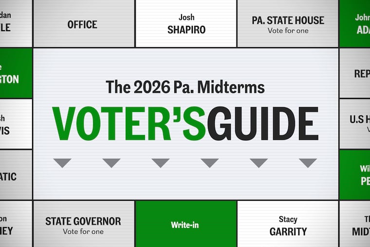 Your guide to Pennsylvania’s midterm election. Here’s who is on your ballot and what to know. – Inquirer.com