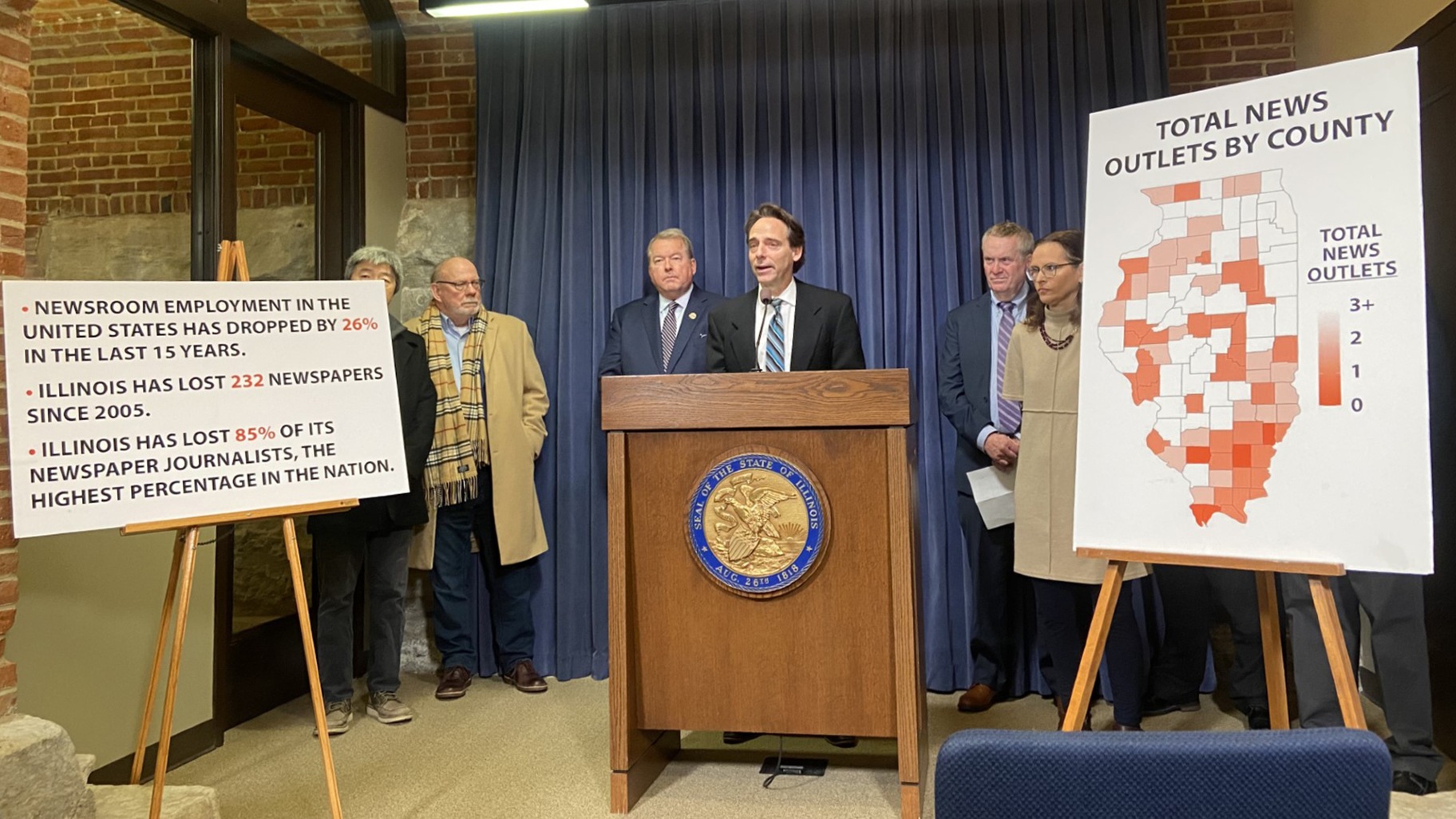 State Task Force Suggests Policies to Reverse Journalism Decline in Illinois – WTTW News
