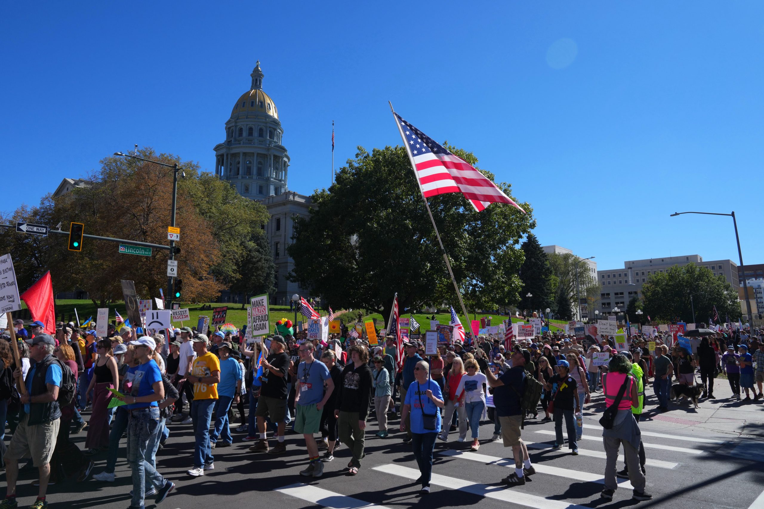 'No Kings' nonpartisan voter rally draws crowds across metro Denver – The Denver Post