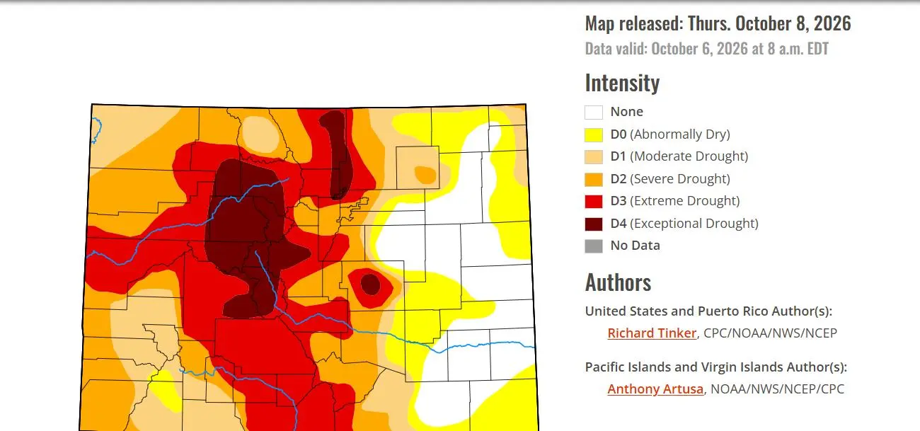 September rains shrink Colorado drought footprint – Denver Gazette