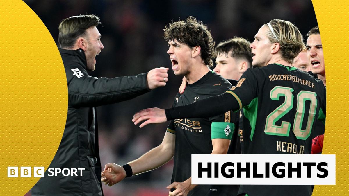 Borussia M'gladbach finally get first win after five-goal thriller