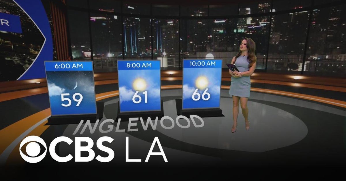 Santa Ana winds will push out the rest of a low-pressure system from Southern California – CBS News