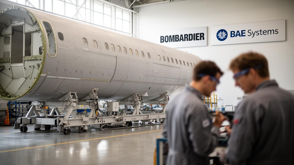 Bombardier Teams Up With BAE on Next-Gen Fighter, Laying Groundwork to Strengthen Canada's Defense Industrial Base – BigGo Finance