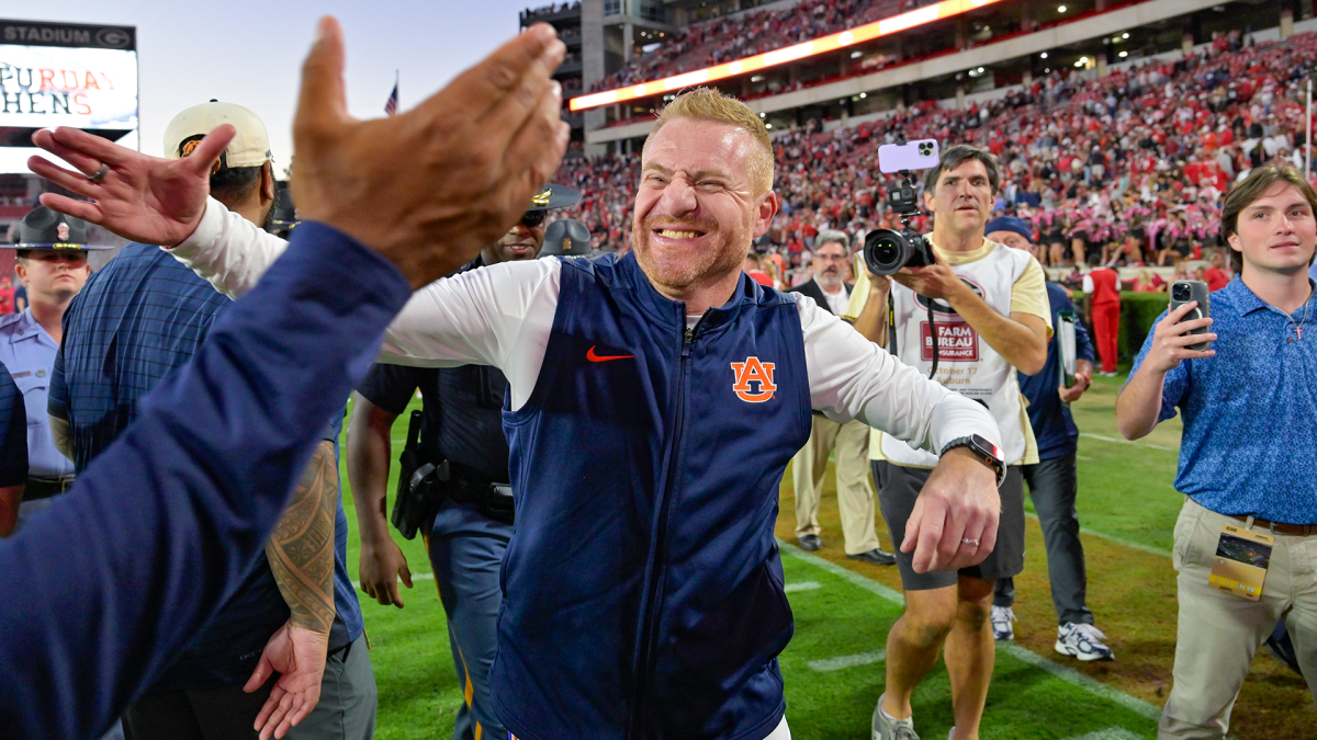 Auburn has proof of concept after shocking Georgia, but Alex Golesh refuses to buy into the hype