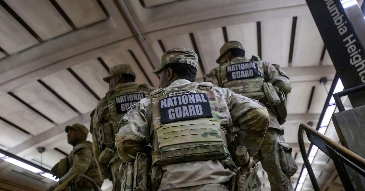 National Guardsman injured in late-night shooting in Washington, D.C. – CBS News