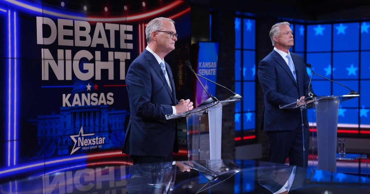 Candidates clash over Trump policies, Senate control in debate