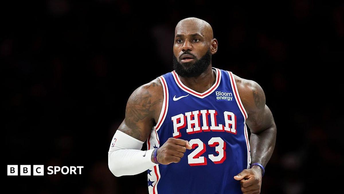 James suffers defeat on 76ers debut in pre-season
