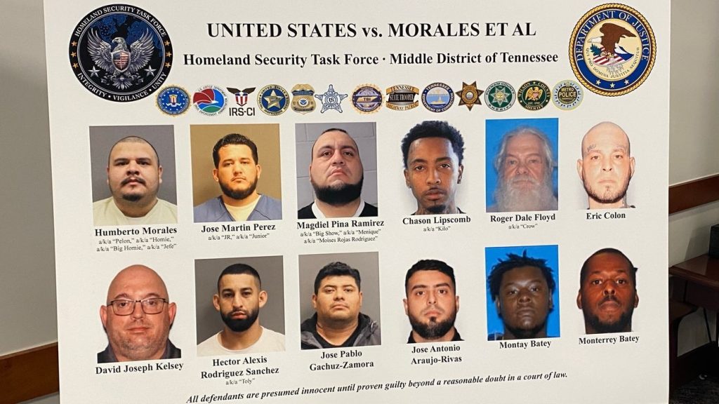 24 indicted in Mexican cartel-linked drug trafficking operation across Middle Tennessee – WZTV