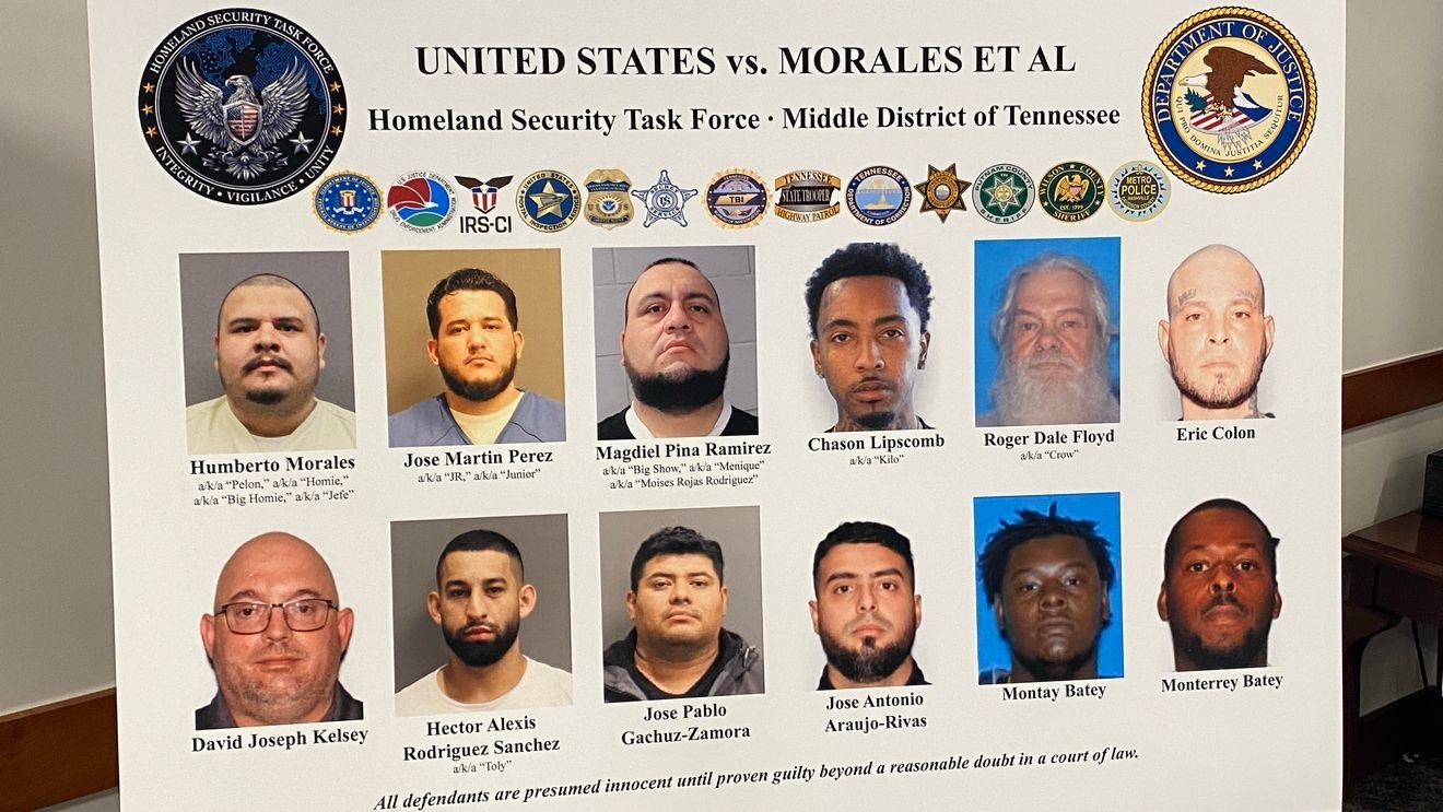 24 indicted in Mexican cartel-linked drug trafficking operation across Middle Tennessee – WZTV