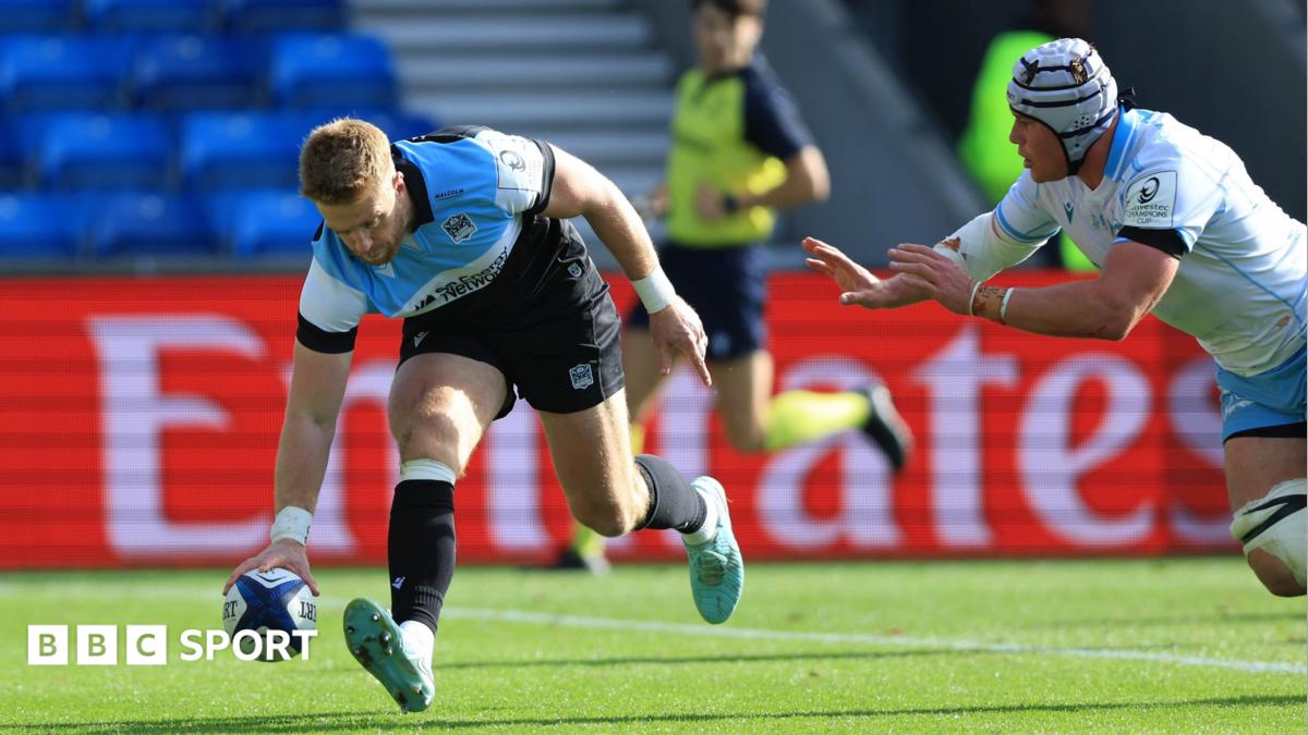 Glasgow get bonus-point win at emotion-filled Sale