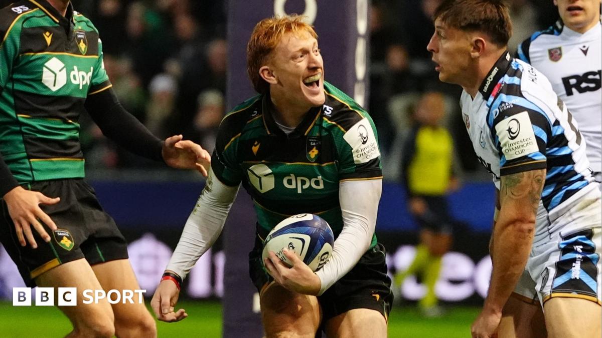 Battling Cardiff lose to Northampton on top-tier return