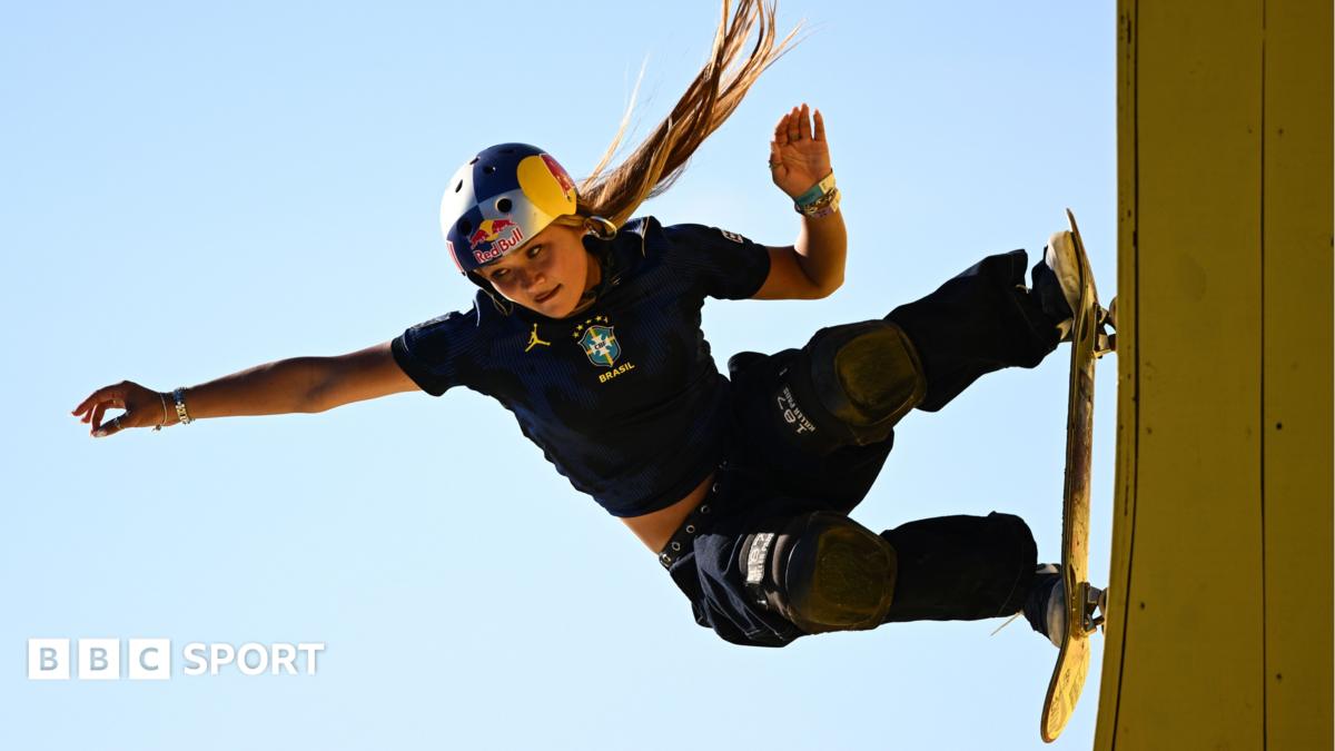 Skateboarder Brown wins silver in Olympic qualifier