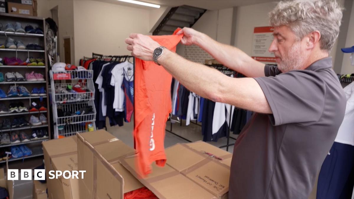 What happens to sports kit that never gets worn?