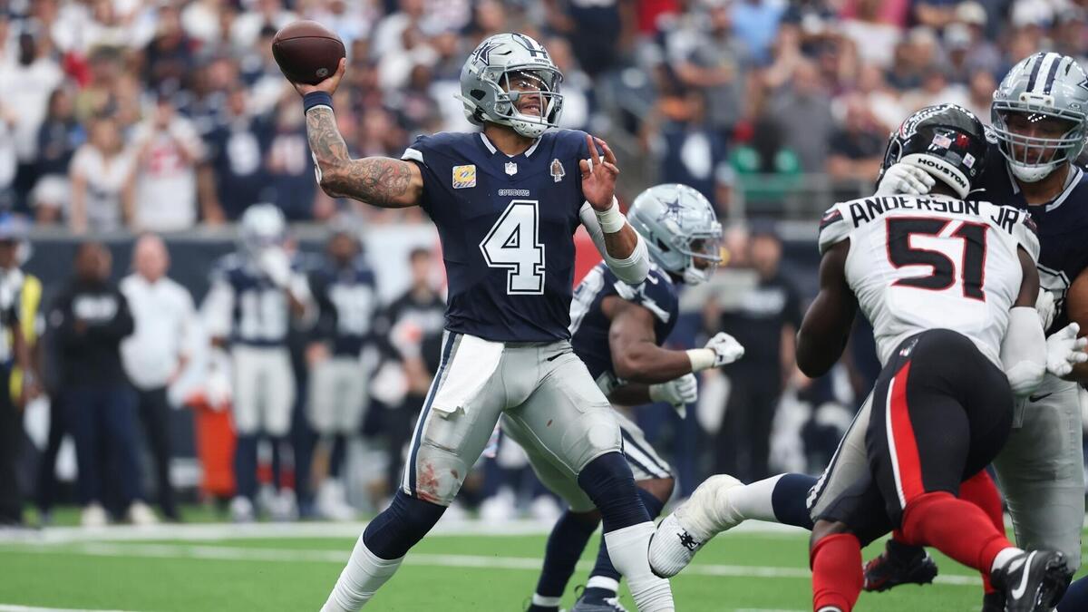 Today's top games to watch, best bets, odds: Buccaneers at Cowboys, Guardians vs. White Sox Game 4 and more