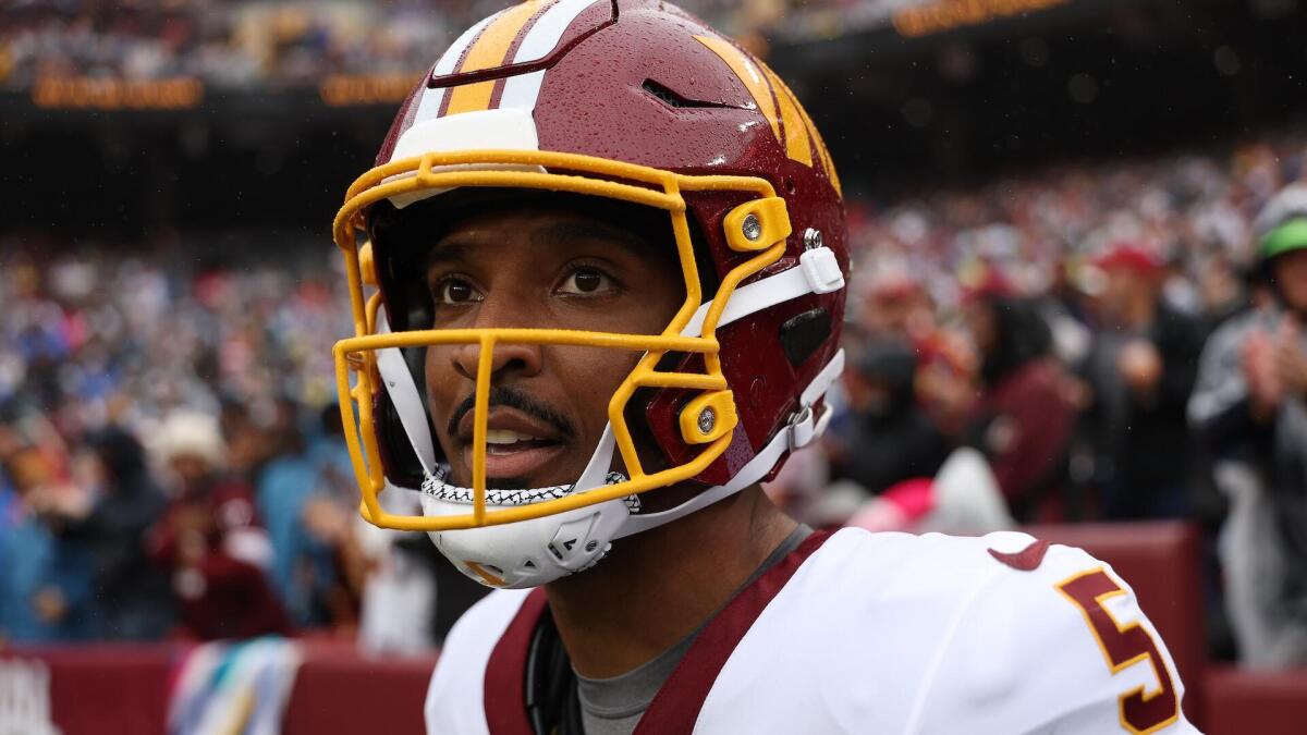 Jayden Daniels takes blame for Commanders' embarrassing gaffe vs. Giants: 'It was a failure'