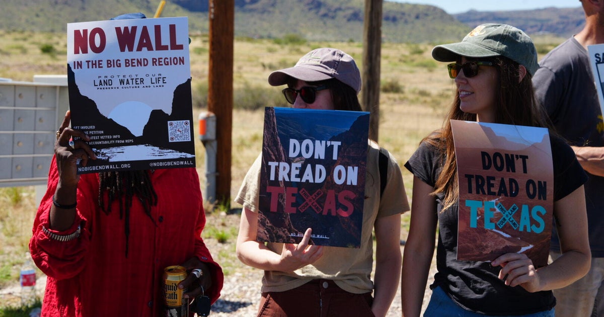 DOJ asks Supreme Court to allow border wall construction in Big Bend region