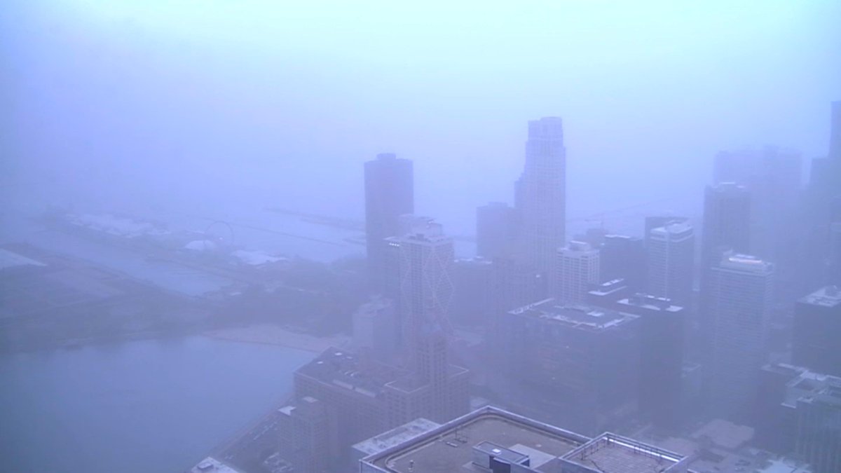 Dust storm warning marks a first for Chicago. So what caused it? – NBC 5 Chicago