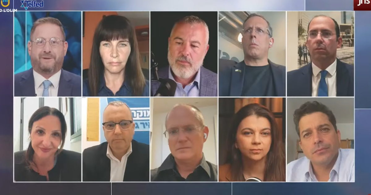 Israeli election rivals clash over Gaza, Haredi draft in rare U.S.-style debate – Haaretz