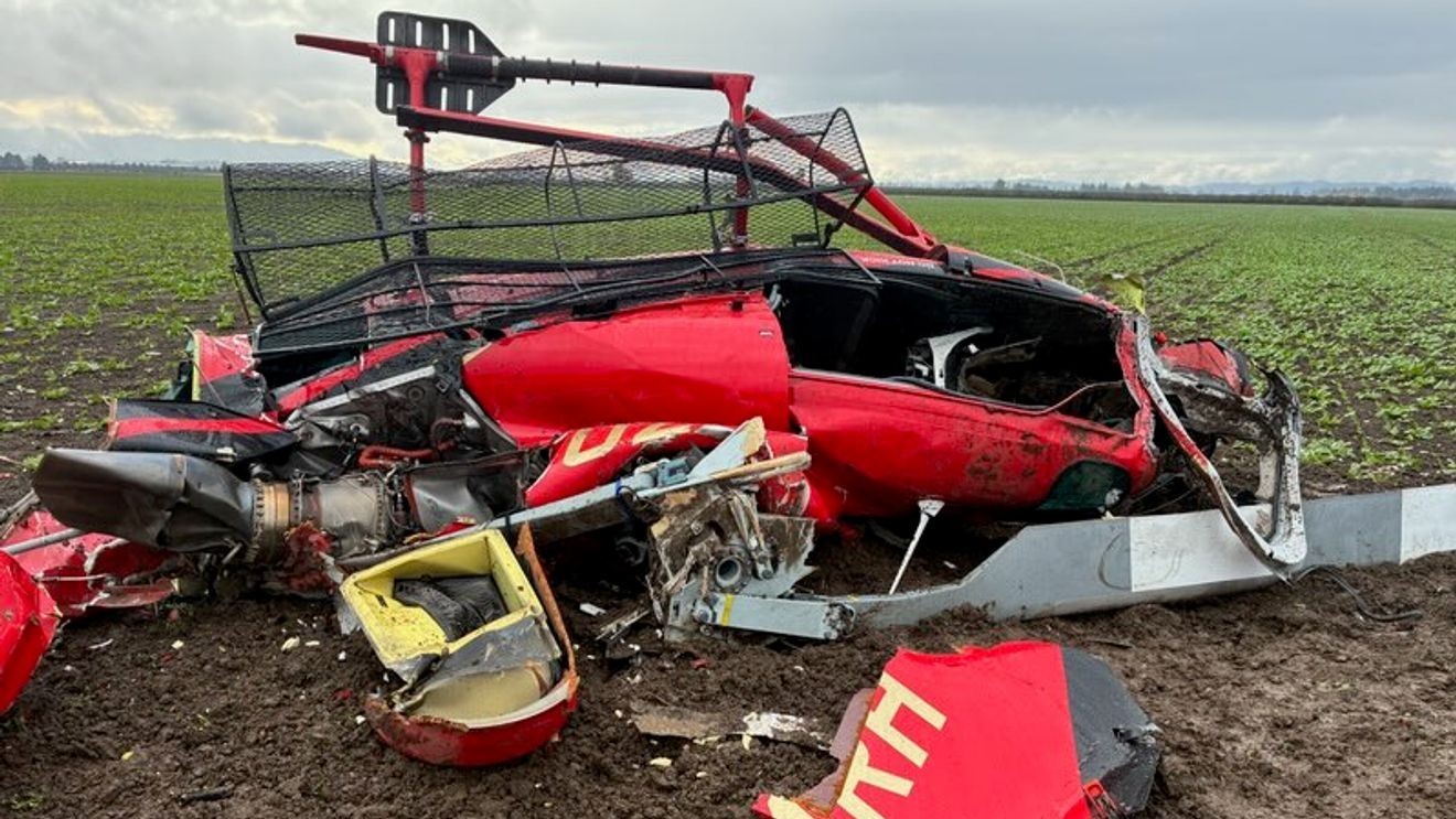 No survivors in midair collision of helicopters in crash near McMinnville Airport – KATU