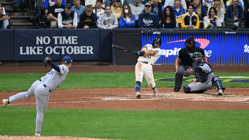 How Sal Frelick became Brewers' unlikely World Series hero with Game 2 blast: 'He has this edge about him'