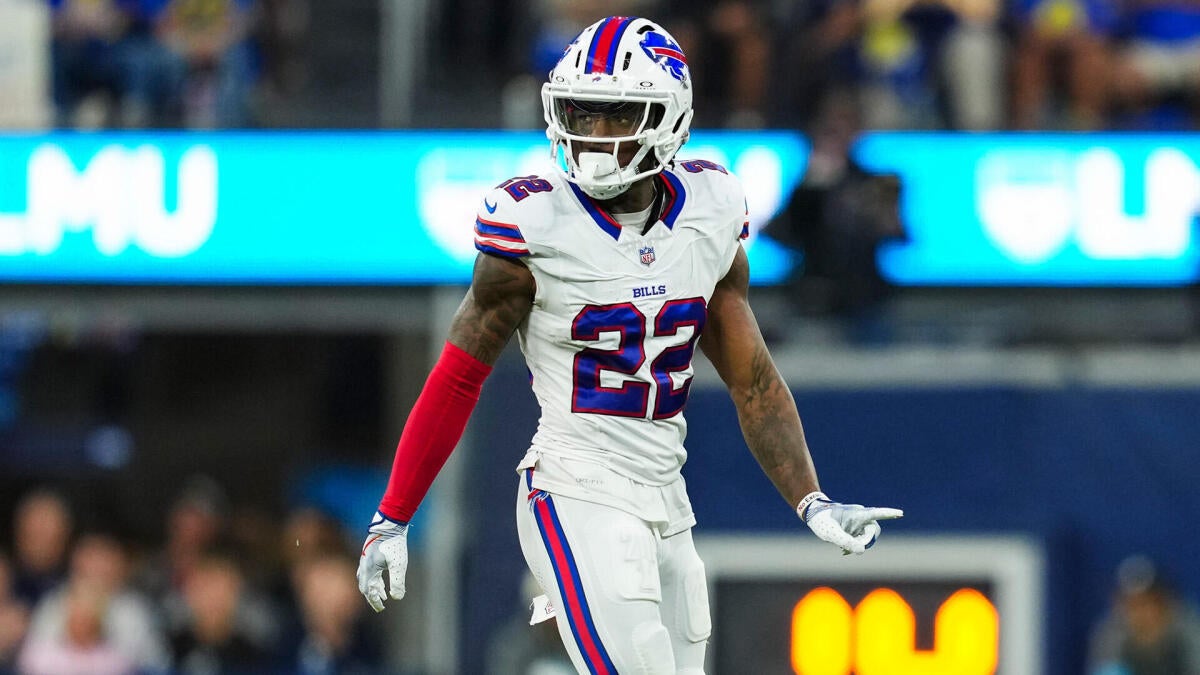 NFL suspends Bills' C.J. Gardner-Johnson for spitting on Raiders' Brock Bowers