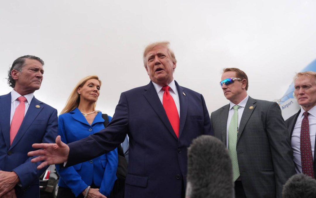Trump and Vance hit the campaign trail in deep-red areas where GOP can­di­dates seek a boost – Spectrum News