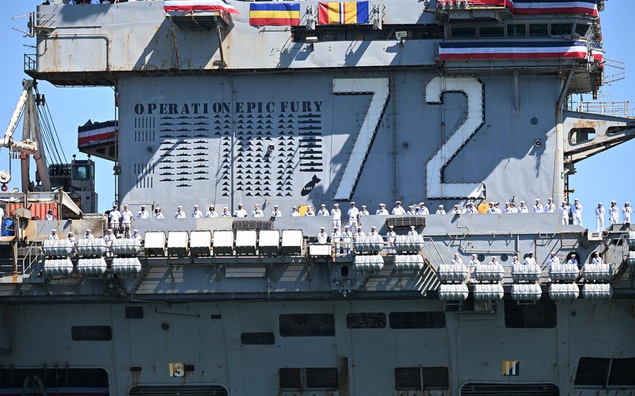 ‘Legendary performance’: Scenes from USS Abraham Lincoln’s homecoming