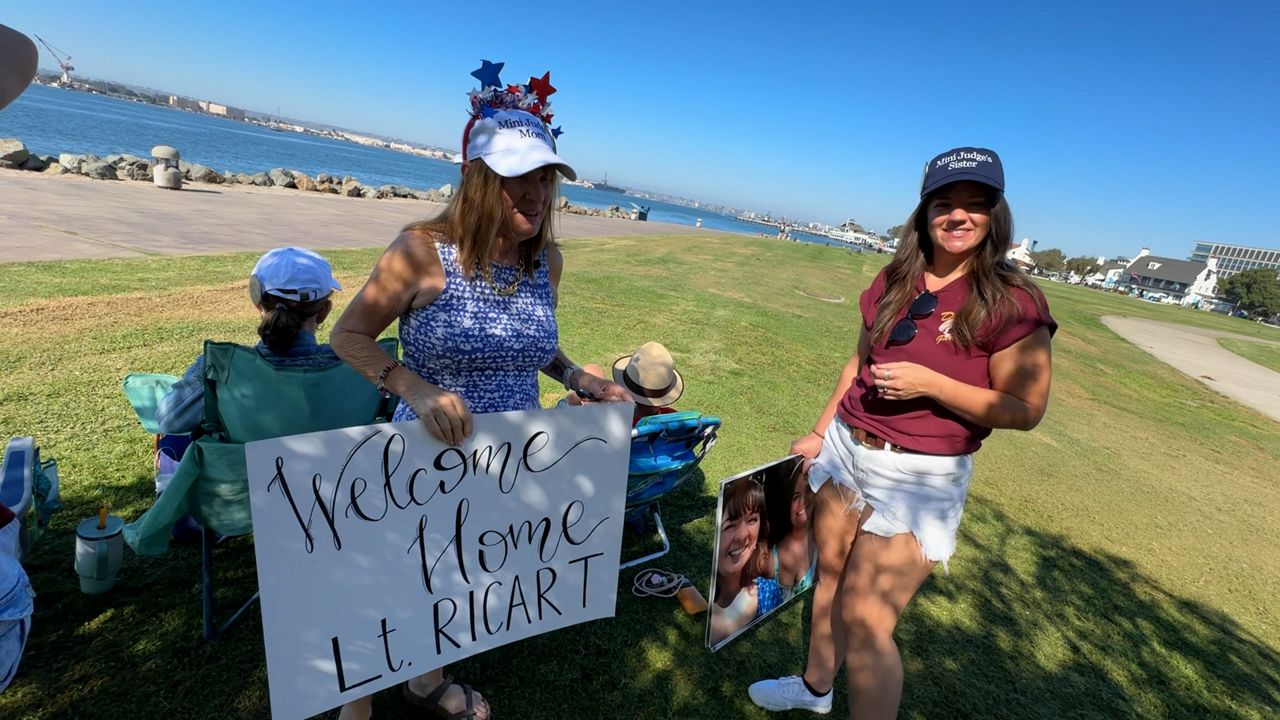 Families descend on San Diego to welcome USS Lincoln sailors home – Spectrum News