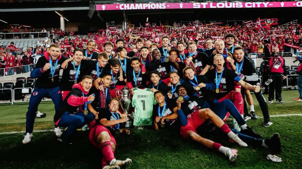 Backup Ben Lundt makes key save in shootout as St. Louis beats Crew to win Lamar Hunt U.S. Open Cup – Spectrum News