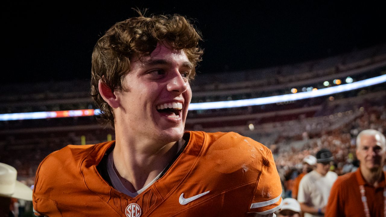 Manning and No. 11 Texas want to keep momentum going against a Mis­sis­sippi State team missing Taylor – Spectrum News