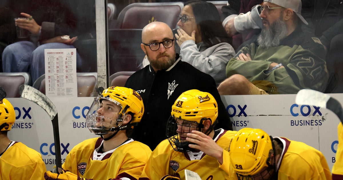 ASU parts ways with hockey coach following player collapse
