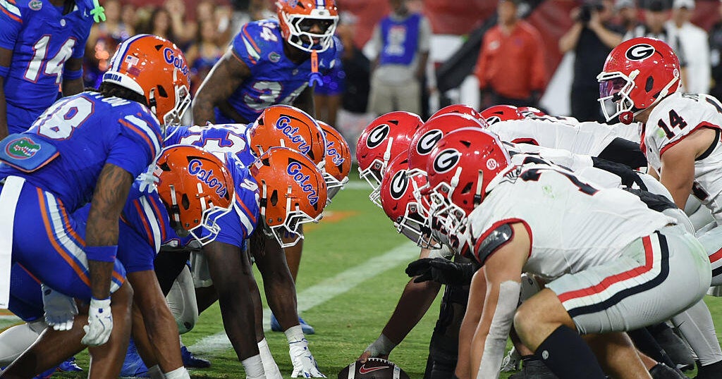 Georgia and Florida bring "Outdoor Cocktail Party" rivalry to Atlanta for first time with SEC hopes on the line – CBS News
