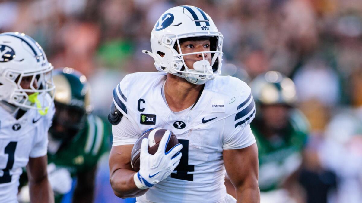 BYU RB LJ Martin injury: Reigning Big 12 Player of the Year to miss a month, including showdown vs. Notre Dame