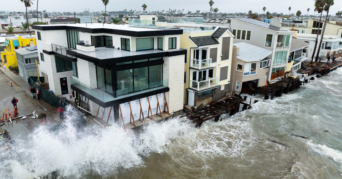 Southern California's coastal communities deal with dangerous flooding, damage to homes as Rachel moved through region – CBS News