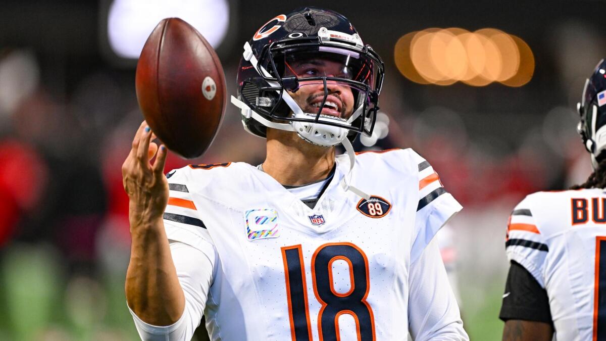 Fantasy football Week 7 PPR Cheat Sheet: Dave Richard breaks down Caleb Williams outlook, start/sit decisions