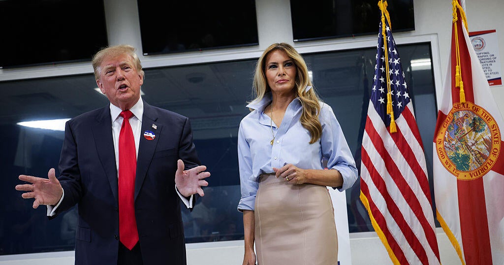 President Trump, first lady vote early in person in Florida