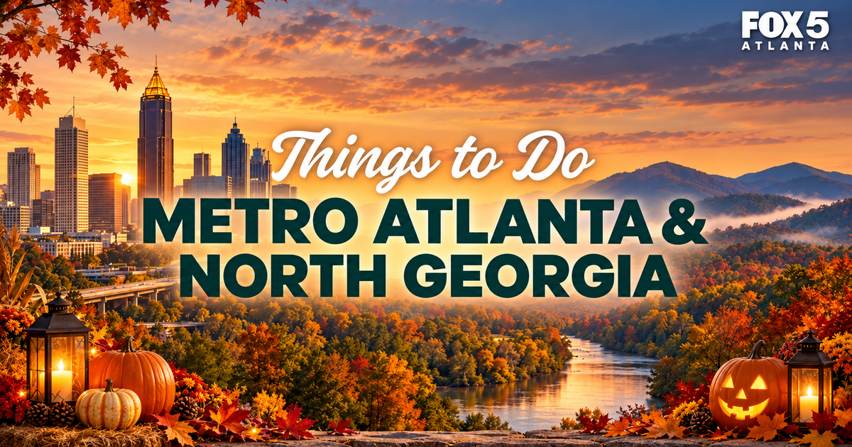 Things to do in metro Atlanta, North Georgia | Oct. 30-Nov. 1, 2026 – FOX 5 Atlanta